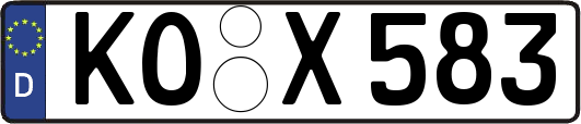 KO-X583
