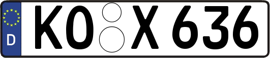 KO-X636