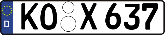 KO-X637