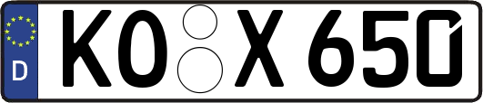 KO-X650