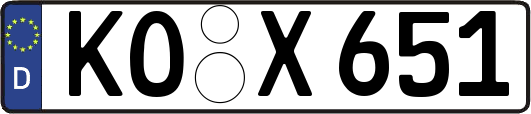 KO-X651