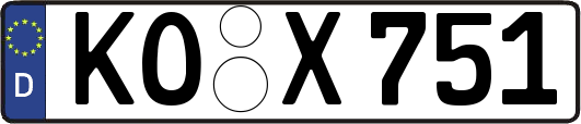 KO-X751
