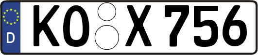 KO-X756