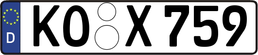 KO-X759