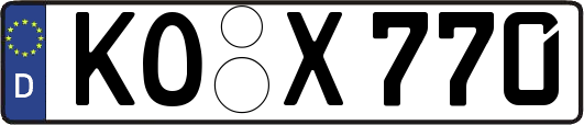 KO-X770