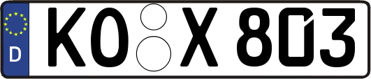 KO-X803