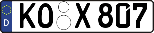 KO-X807