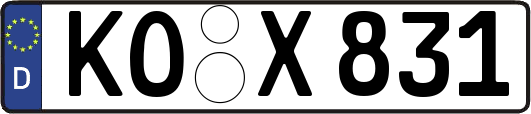 KO-X831