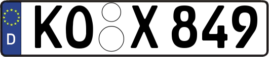 KO-X849
