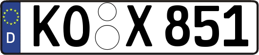 KO-X851