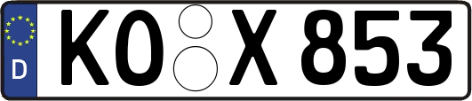 KO-X853