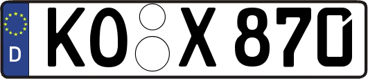 KO-X870