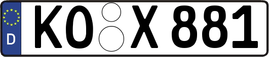 KO-X881