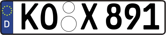 KO-X891