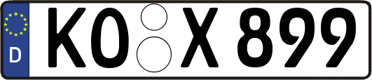 KO-X899
