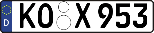 KO-X953