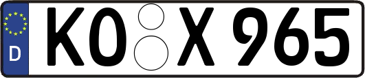 KO-X965