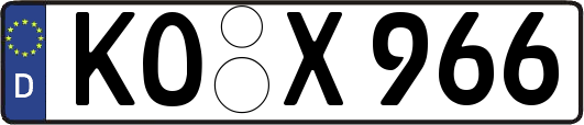 KO-X966