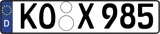 KO-X985