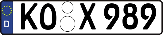 KO-X989