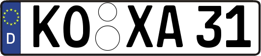 KO-XA31