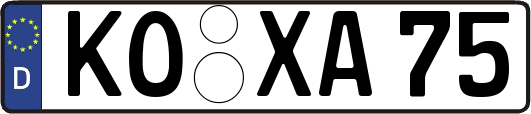 KO-XA75