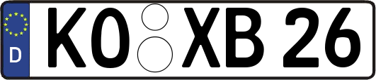 KO-XB26