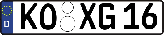 KO-XG16