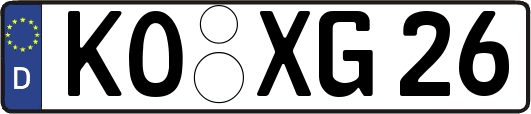 KO-XG26
