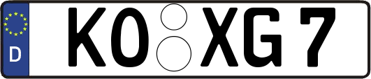 KO-XG7