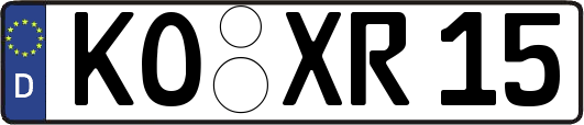 KO-XR15