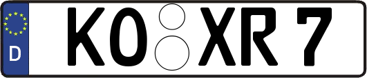 KO-XR7