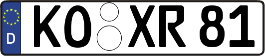 KO-XR81