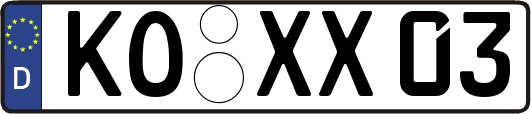KO-XX03
