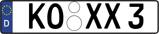 KO-XX3