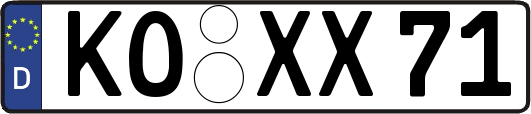 KO-XX71