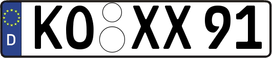 KO-XX91