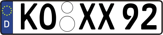 KO-XX92