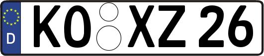 KO-XZ26