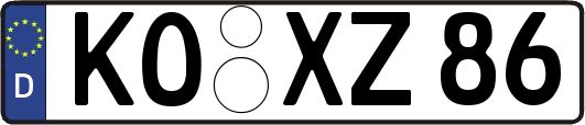 KO-XZ86
