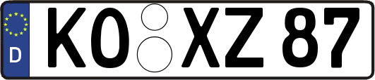KO-XZ87