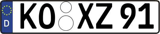 KO-XZ91