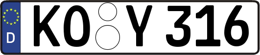 KO-Y316