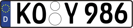KO-Y986
