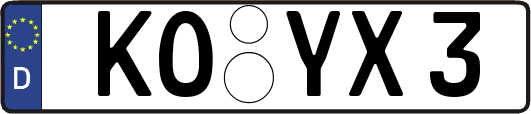 KO-YX3