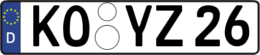 KO-YZ26