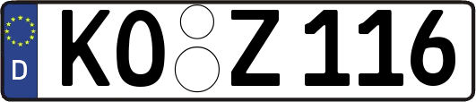KO-Z116