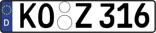 KO-Z316