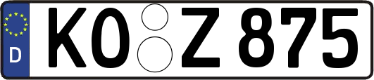 KO-Z875