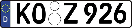KO-Z926